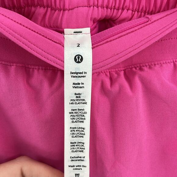 Lululemon Women's Hotty Hot High-Rise Skirt *Long - Sonic Pink - 2 - Picture 4 of 7